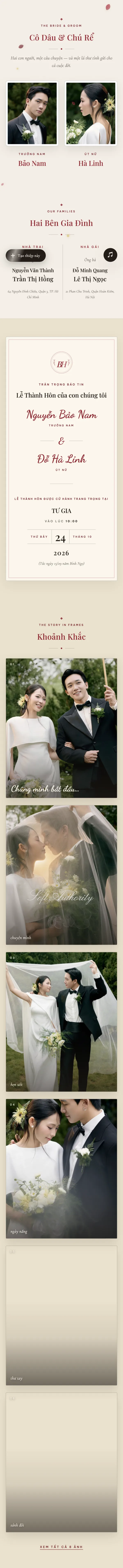 Preview mẫu thiệp Thư Tình